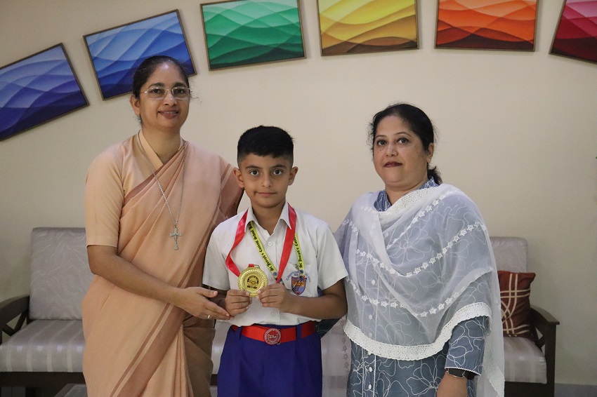 MEDAL IN SLOGAN WRITING COMPETITION